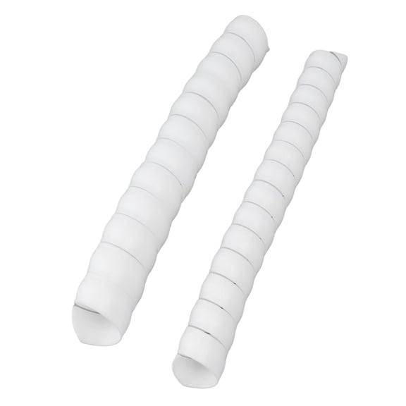 Yajisi 2PCS Spiral Tree Trunk Protector Guard, Durable Plastic Tree Bark Protector Tube Wraps for Saplings Plants Against Deer Rabbits Rodents Mowers, 15.7 x 1.96in / 40 x 5cm
