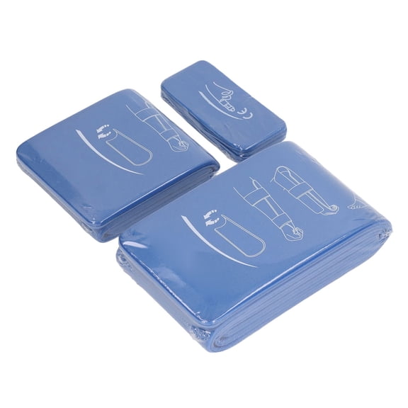 Yajisi 3Pcs Aluminum First Aid Splint Kit, Easy Cutting Breathable Splint for Arm, Leg & Finger, 7.09 x 5.51 x 2.76 in