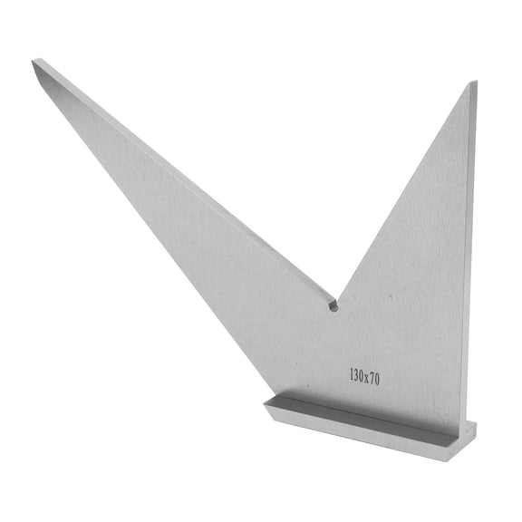 Yajisi 30 45 90 120 Degree Multi-Angle Ruler with Base, Carbon Steel Machinist Hand Tool Square, DIN 875/2 Engineer Layout Measurement Tool