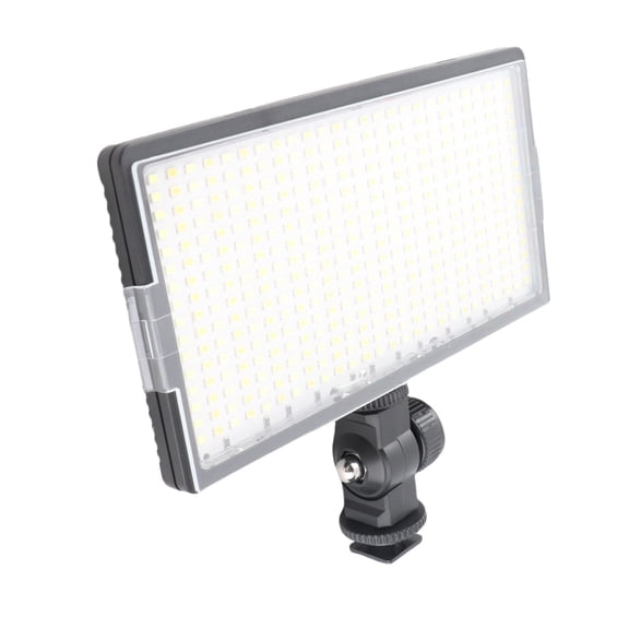 Yajisi 30W 416pcs LED Flat Panel Fill Light Lamp Photography Lighting Camera Studio Illumination for Live Broadcast Photo Video Creators with Portable Base Included[cite: 1]