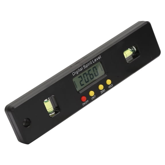Yajisi 360 Degrees Mini Digital Protractor Angle Finder Inclinometer Magnetic Bottom 200mm / 7.9 inches
