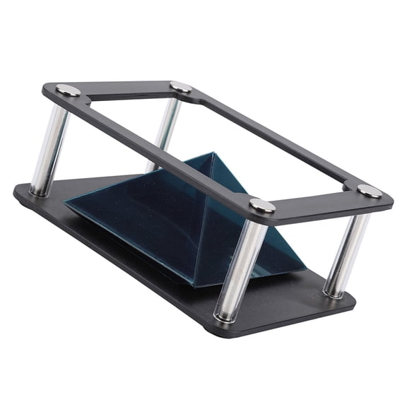 Yajisi 3D Holographic Display Stands Projector for 3.5-6 inches / 8.9-15.2 cm Mobile Smartphone Hologram Bracket Black