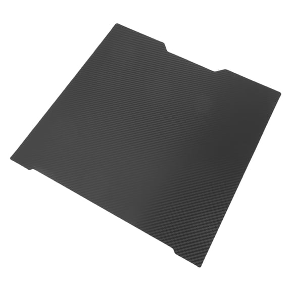 Yajisi 3D Printer Build Plate Fit for Bambu Lab H2D Double Sided Carbon Fiber PET High Temperature Proof Bed Platform 13.98x13.62 inches 355x346 mm Flexible Sheet Print Surface Replacement