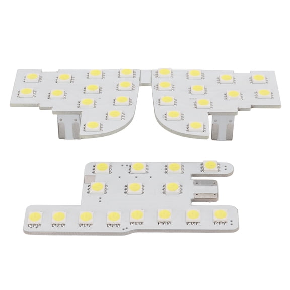 Yajisi 3Pcs Car Interior Reading Light 48SMD 39LEDs 12V 5W White 8000LM Dome Ceiling Lamps Replacement for CRV 2017+ (5.9 inches / 15 cm)