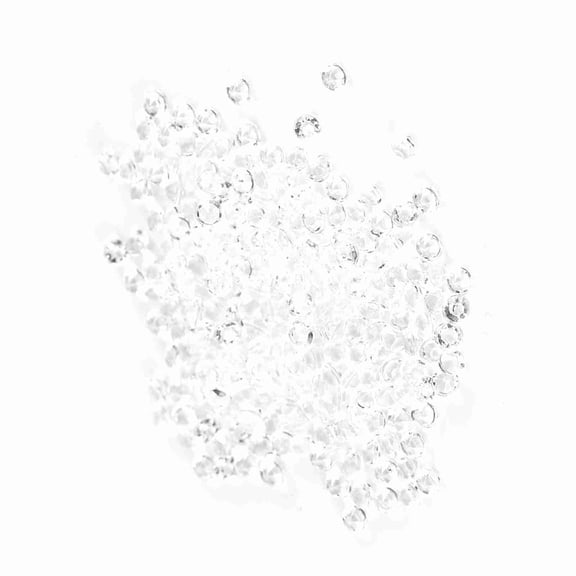 Yajisi 3mm Acrylic Beads Vase Fillers for Wedding Party Decor and DIY Crafts, Transparent Dazzling Clear Beads, 1000 Pcs/Bag (0.12 inches / 3mm)