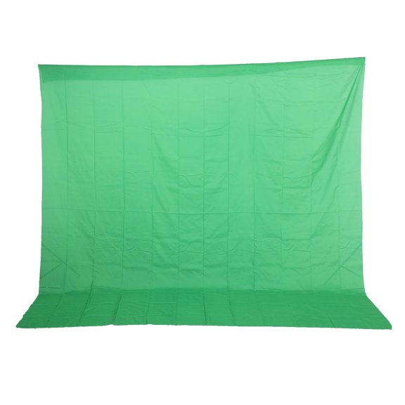 Yajisi 3x3m Green Screen Backdrop Non Reflective Polyester Cotton Background Cloth for Video Photographic Studio Streaming 9.8x9.8ft