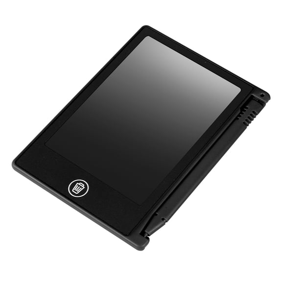 Yajisi 4.5 Inches LCD Writing Tablet Portable Electronic Drawing Handwriting Board Smart Memo Note Pad for Kids Children, Black (4.5 inches / 11.4 cm)