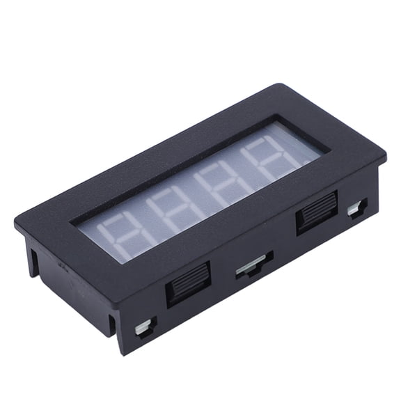 Yajisi 4 Digit LED Display Tachometer RPM Rotation Speed Tester, DC 8-15V Green Backlight (4.72 inches / 12 cm)[cite: 1]