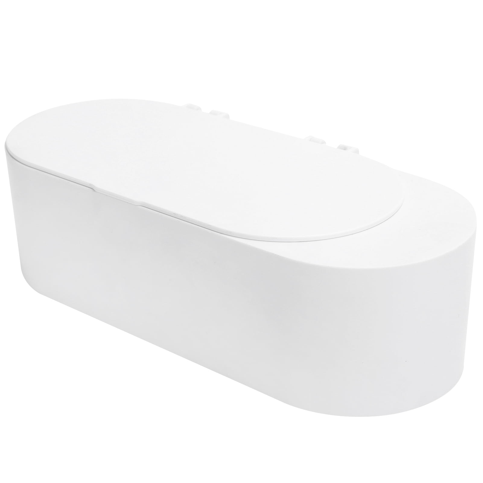 Yajisi 40KHz HF Ultrasonic Cleaner Machine 30W for Eyeglasses Jewelry Household Cleaning Device 400ml (13.53 fl oz) White