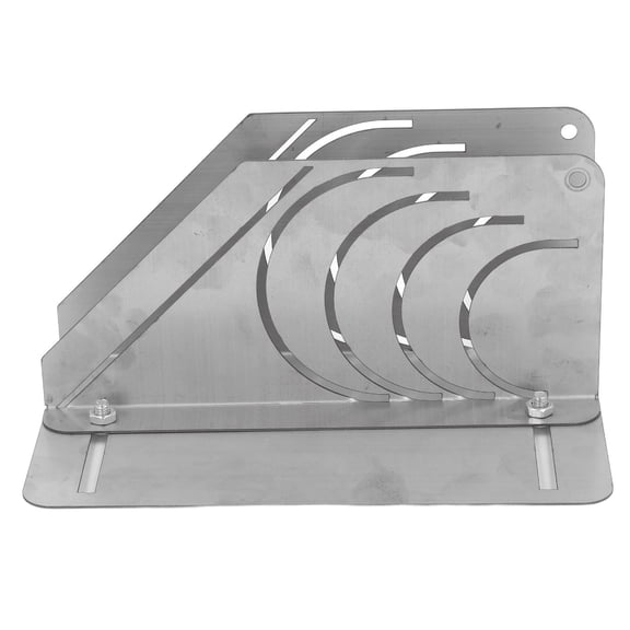 Yajisi 45 Foam Pipe Cutting Ruler  Adjustable 2050mm Arc Cutter with Stainless Steel Template