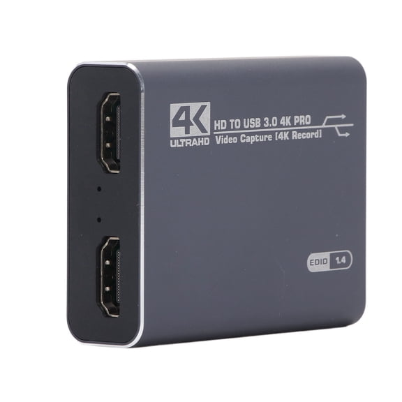 Yajisi 4K Video Capture Card Professional USB3.0 HDMI Video Capture Device for Xbox, PS4, PS5, PC, Digital SLR Cameras