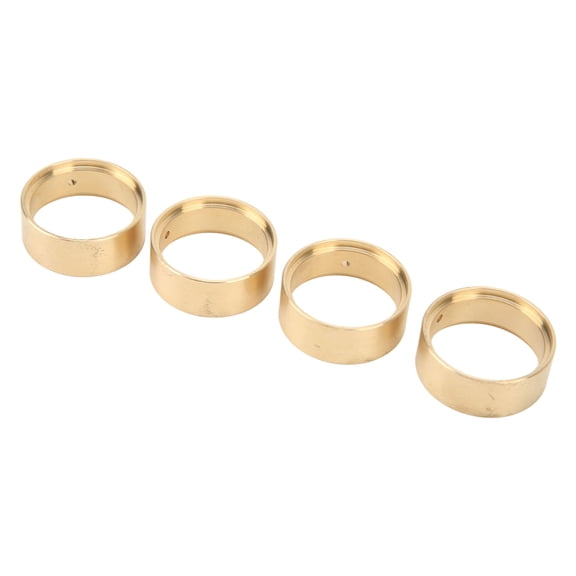 Yajisi 4Pcs Brass Internal Beadlock Ring Clamp Ring for 1.0 Inch Wheel Rim for 1/24 RC Car Upgrade Parts
