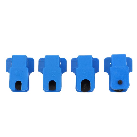 Yajisi 4Pcs Car Brake Nozzle Clamp Oil Pipe Plug, Automotive Universal Prevent Leakage Oil Tool, ABS and Metal Fluid Line Stopper for Brake Pipe Maintenance (8.27 inches / 21 cm)