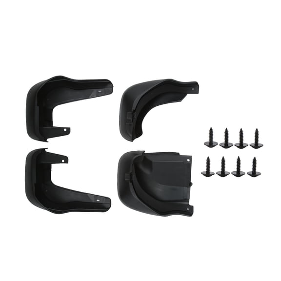 Yajisi 4Pcs Car Mudguards Front Rear Splash Guards Heavy Duty Auto Mud Flaps Black Replacement For CRV 2012-2016 Premium ABS Material Exterior Protection Accessories 13.8 inches / 35.0 cm