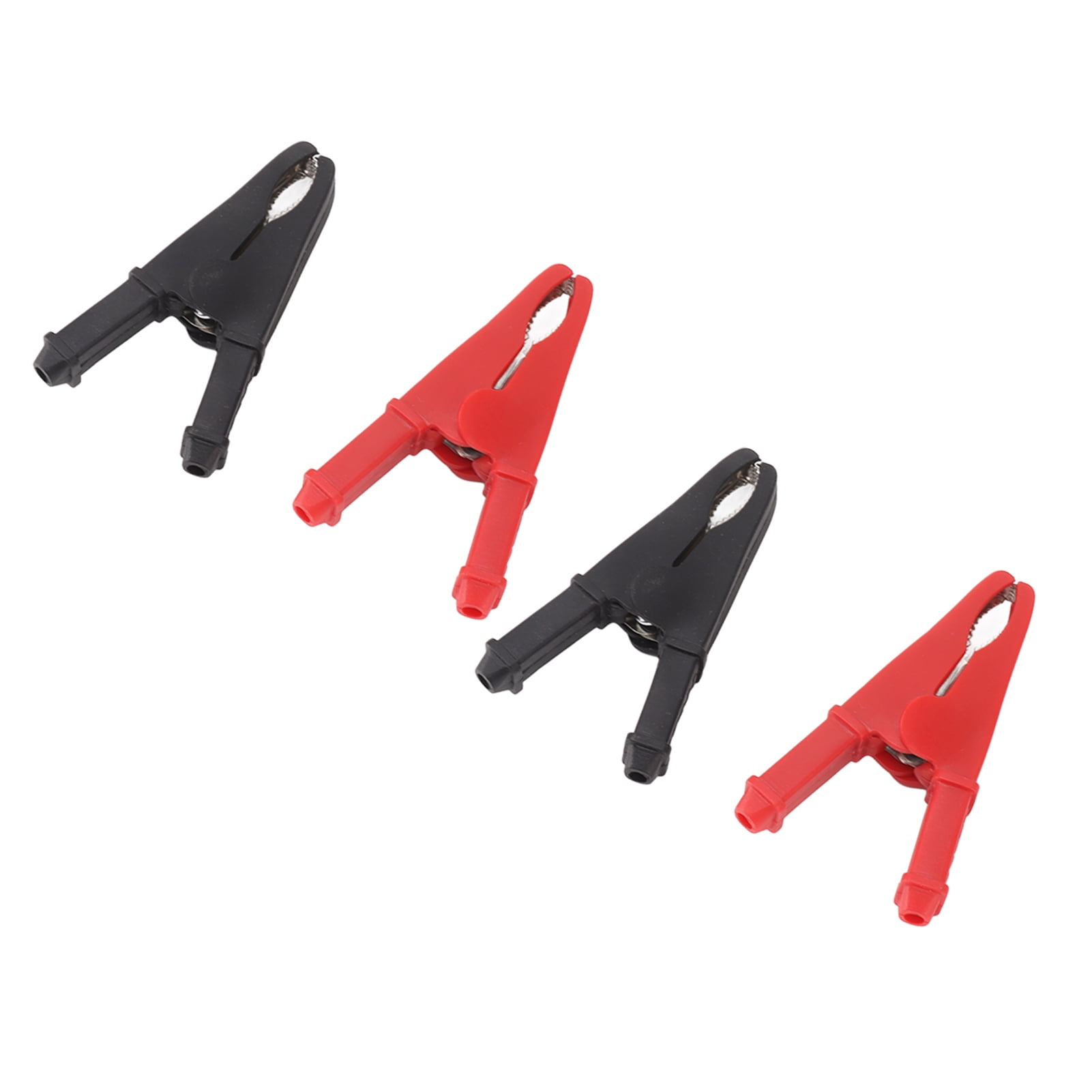 Yajisi 4Pcs Crocodile Clamps Nickel Plated Copper Battery Clips 1000V ...