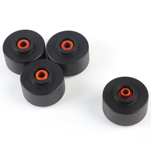 Yajisi 4pcs CNC Front & Rear Fork Wheel Frame Slider Crash Falling Protectors for Motorcycle 125 200 390 (5.9 in / 15 cm)