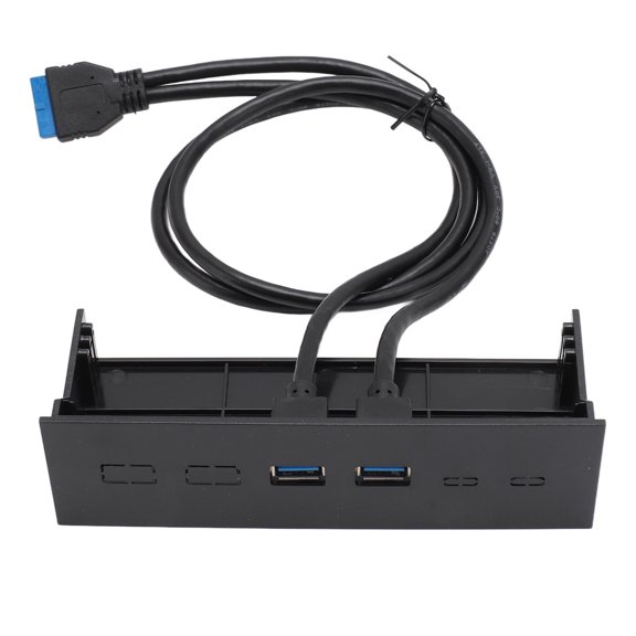 Yajisi 5.25 Inch Front Panel USB Hub Dual Port 5Gbps USB3.0 Optical Drive Computer Case Expansion Board High Speed Memory Card Reader Extension Splitter Adaptor 17x11x6 in / 43.1x27.9x15.2 cm