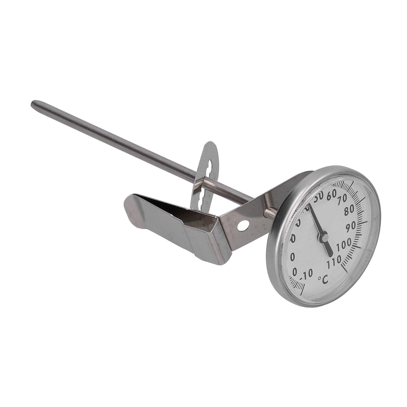 Yajisi 5.5 Inches / 14 cm Stainless Steel Coffee Milk Thermometer, Instant Read Probe for Kitchen & Restaurant Cooking, 14F-230F