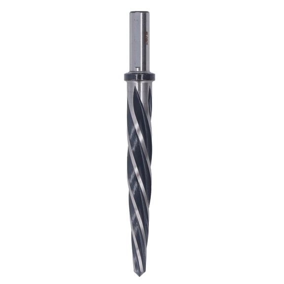 Yajisi 5-Flute Bridge Reamer Drill Bit Set, M2 High Speed Steel 5/8-Inch Round Shank Drilling Tool for Car Maintenance and Metal Working, Includes Storage Box (6.3-Inch / 160mm)