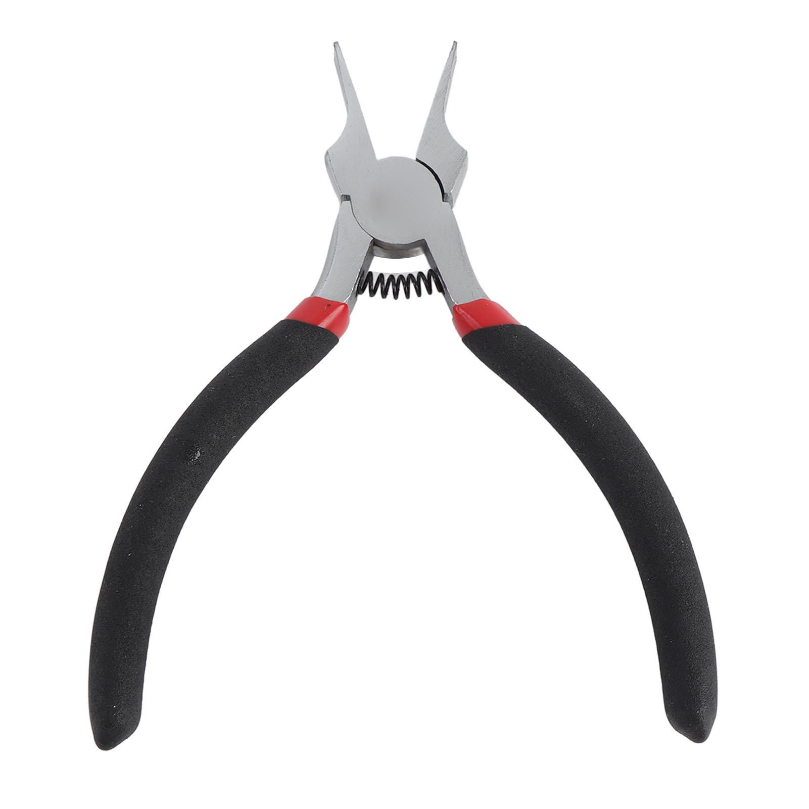 Yajisi 5‑Inch Wide Flat‑Nose Pliers – Thin Ni‑Iron Alloy, Ergonomic PVC Handles, Slick Jaws for Jewelry & Wire Bending