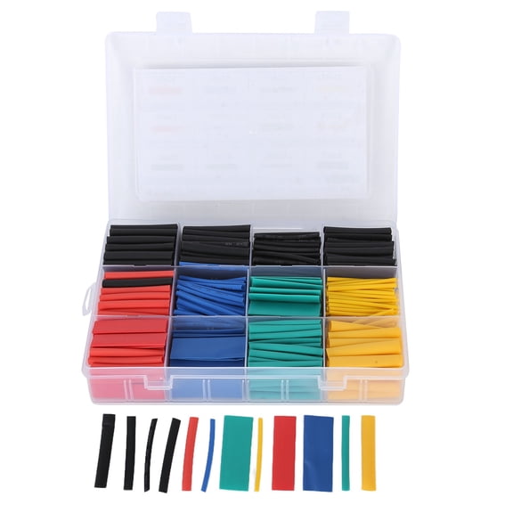 Yajisi 530pcs Heat Shrink Tubing Kit Electrical Colorful Wire Shrink Wrap Tubing Assortment with Storage Box