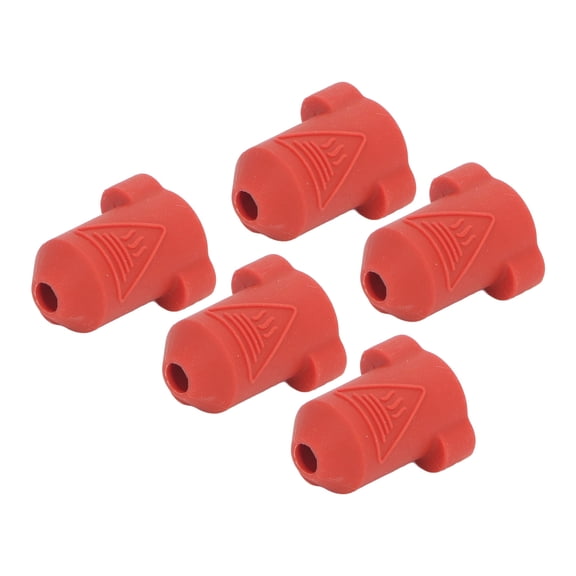 Yajisi 5PCS 3D Printer Hot End Cover Silicone Heater Block Protective Sock, High Temp Resistant >300C (572F) Compatible with Creality K1C, K1 MAX, Ender 3 V3 KE