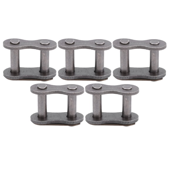 Yajisi 5PCS 530 Model Chain Master Link Spare Quick Release Repair Kit Joint Accessories Motorcycle Parts Cast Iron (1.97 inches / 5 cm)
