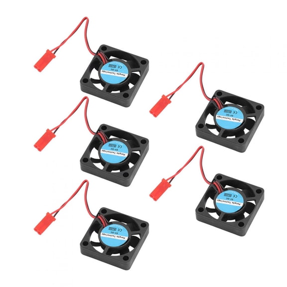 Yajisi 5PCS 8500RPM Fast Heat Dissipation 3D Printer Fan 4CFM Large Wind Force Cooler