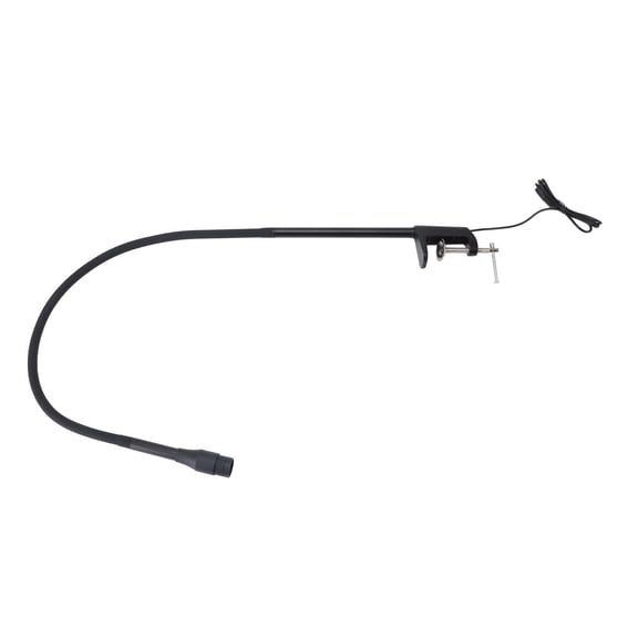 Yajisi 5W UV LED Lash Extension Light, Gooseneck Lamp with Foot Pedal & Table Clamp for Eyelash & Nail Gel Curing (42x24x6cm)