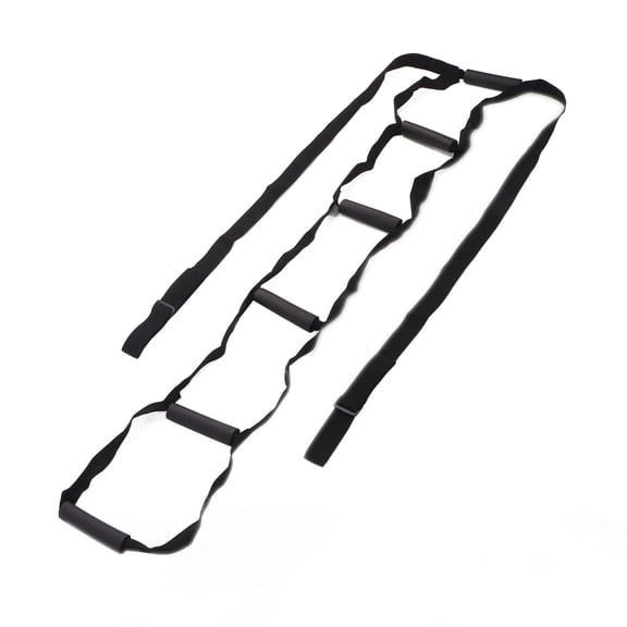 Yajisi 6 Handles Bed Ladder Assist Strap Adjustable Sit Up Helper Pull Up Device for Elderly and Patients