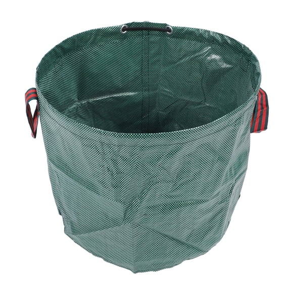 Yajisi 60L Reusable Garden Trash Bags 5 Pack, HeavyDuty PP, 16Gal Capacity, Leaf & Lawn Waste, EcoFriendly, Strong Handle