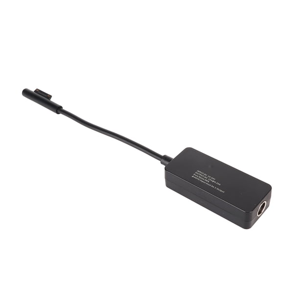 Yajisi 65W Laptop Charging Converter Cable for Microsoft Surface Pro 8, Reliable 7.9x5.5mm Female Power Charger Adapter, Advanced Short Circuit Protection, Lightweight Travel Essential, 9.06 inches