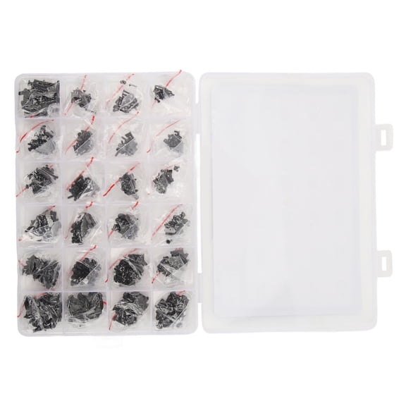 Yajisi 720-Piece Carbon Steel Laptop Replacement Machine Screw Assortment Kit for PC and Computer Repair, Black Notebook Screws Set with Storage Box, M1.4 M1.7 M2 M2.5 M3 Sizes