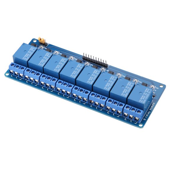 Yajisi 8 Channel Low Level Trigger Relay Module With Optocoupler 12V (5.2 inches / 13.4 cm)