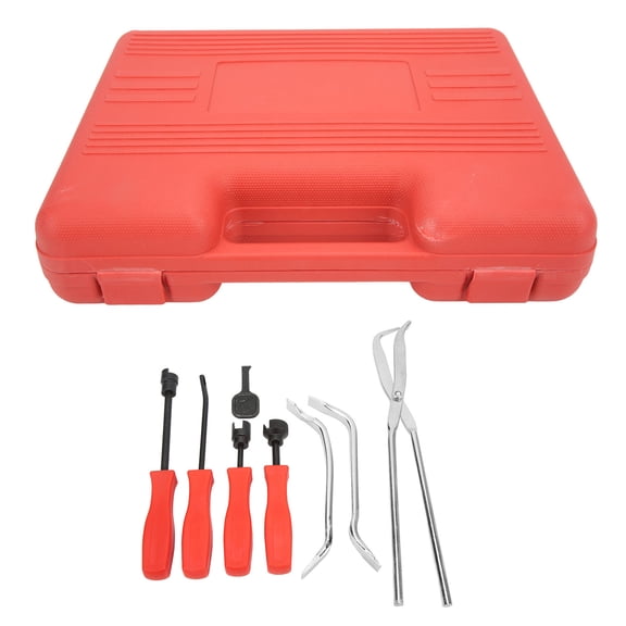 Yajisi 8-Piece Drum Brake Puller Tool Kit Universal 45 Steel Automotive Remover Installer Master Tool Set with Storage Case (12.2 inches / 31 cm)