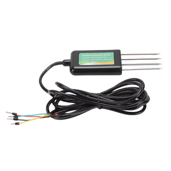 Yajisi 8 in 1 Electric Digital Soil Tester IP68 Waterproof Temperature Humidity EC PH NPK Salinity Sensor for Greenhouse