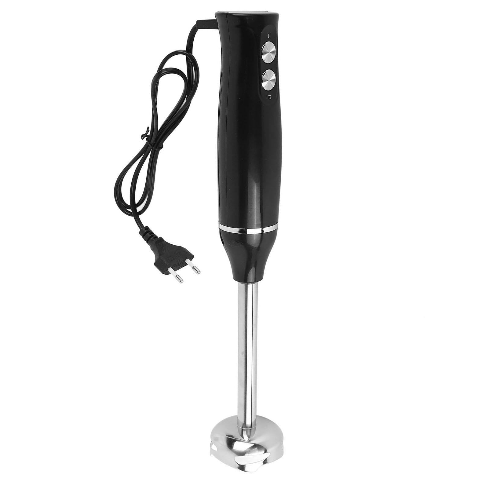 Yajisi 800W Immersion Blender Handheld, 4-in-1 Multi-Purpose Stick Blender with Stainless Steel Blades, Professional Hand Blender for Baby Food, Soups, Smoothies and Sauces, Silver/Black