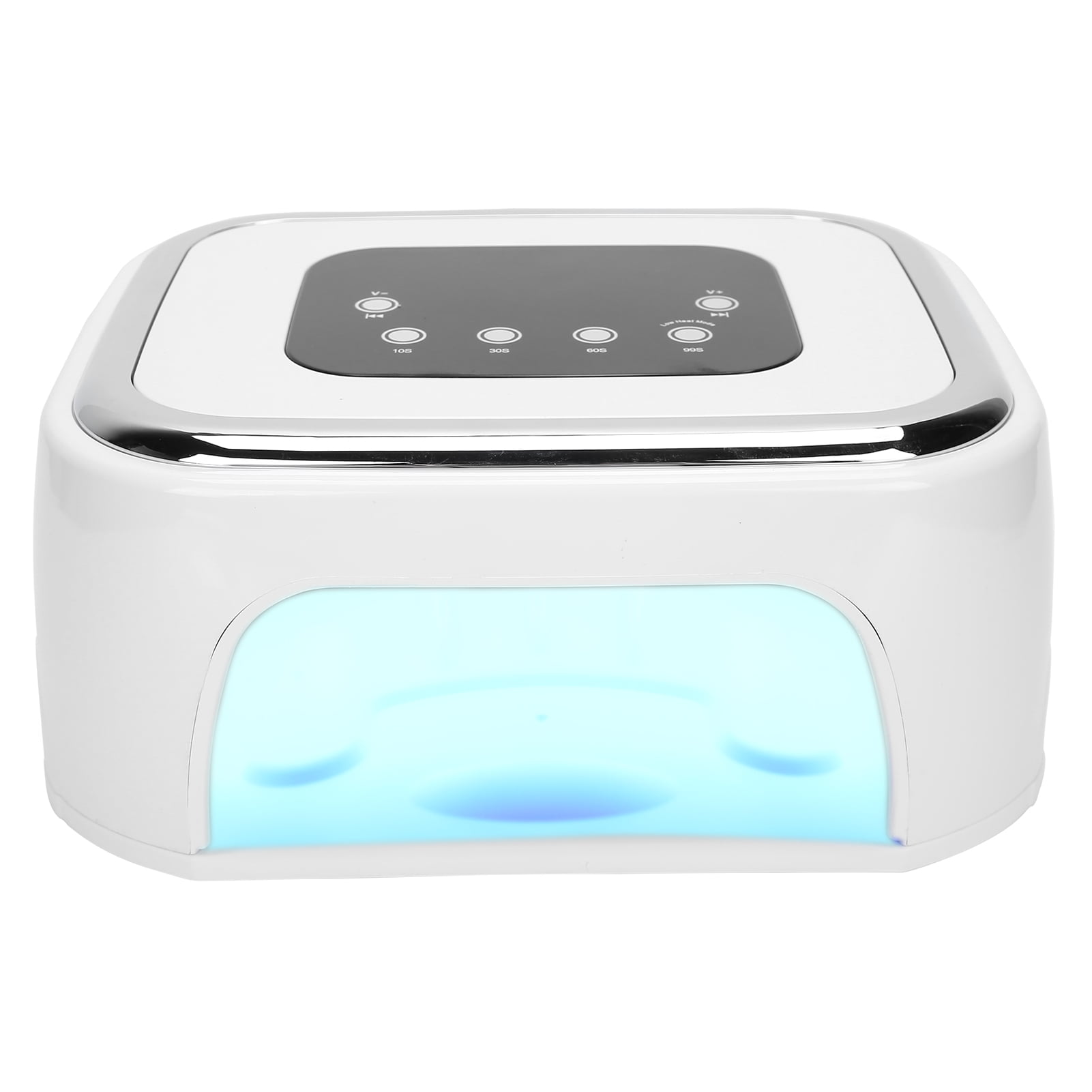 Yajisi 80W Nail Art Gel Curing Light UV LED 4 Gears Timing Nail Gel Dryer Lamp 100-240V UK Plug