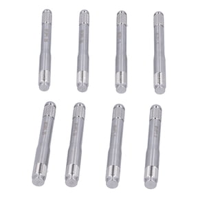 Yajisi 8pcs Wheel Stud Alignment Pins Mounting Guide Balancing Tools Stainless Steel for Automotive