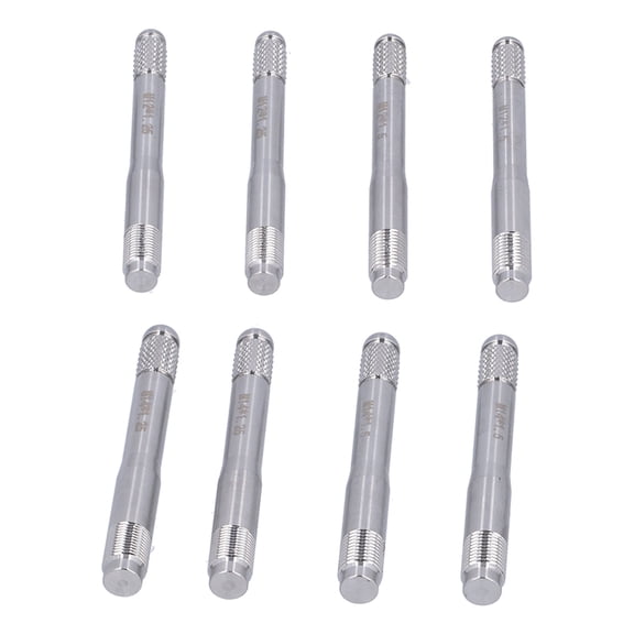 Yajisi 8pcs Wheel Stud Alignment Pins Mounting Guide Balancing Tools Stainless Steel for Automotive