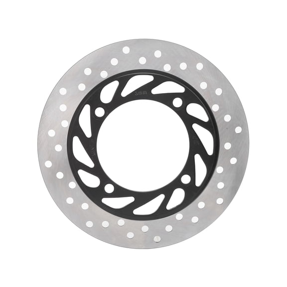 Yajisi 9.4in / 24cm Rear Brake Disc Stainless Steel Rotor Replacement for Honda CB400 CB-1 CB500 CB750 FES250 Premium Motorcycle Performance Upgrade Parts