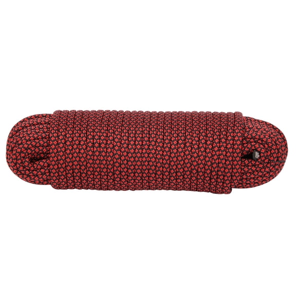 Yajisi 9 Core Paracord Heavy Duty Camping Rope for Outdoor Survival Safety Lanyard, Versatile Tent Cord & Bracelet Weaving Utility Line, 20M Red (787.4 in / 20 m)