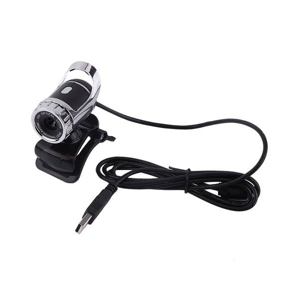 Yajisi A859 HD Webcam Web Camera with Built-in Microphone, 360 Degree Rotatable USB 2.0 PC Video Camera for Desktop Laptop Notebook, Silver White (2.87 x 2.48 x 2.28 inches / 7.3 x 6.3 x 5.8 cm)