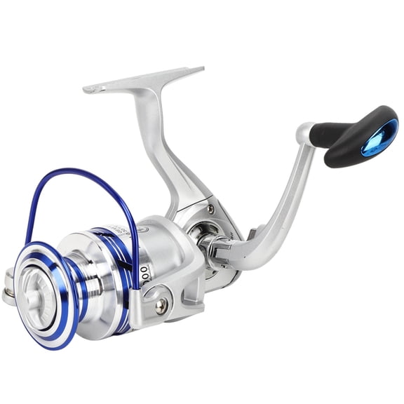 Yajisi AL7000 Portable Spinning Fishing Reel, Heavy Duty Sea Rod All Metal Spool Lure Reel (14.5 oz / 410 g)