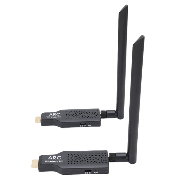 Yajisi ARC Sound Transmitter and Receiver Kit, 2.4G Wireless Audio Extender 164ft/50m Range for TV