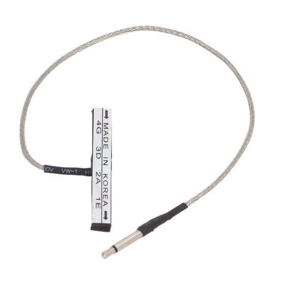 Yajisi Acoustic Violin Pickup Stick High Sensitivity Piezo Transducer with 2.5mm Jack, Professional Metal Replacement Parts for Stringed Instruments, Easy Installation (5.12 inches / 13.00 cm)