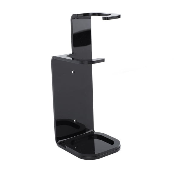 Yajisi Lightsaber Wall Mount Stand, Acrylic Display Rack, Stable Holder for Lightsaber, Black, 7.9x3.5x2.4in