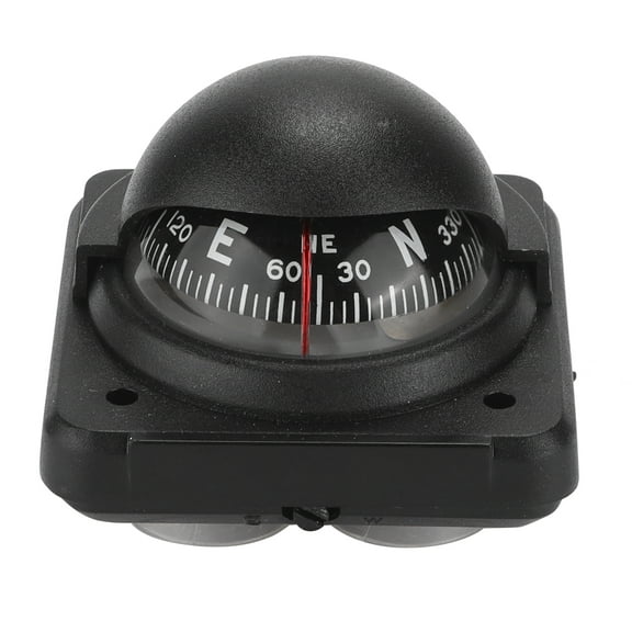 Yajisi Adjustable Dash Mount Compass Foldable Navigation Direction Pointing Guide Ball for Auto Car Boat RV Marine Vehicles, Dimensions 3.15 inches / 8 cm, Includes Mounting Accessories
