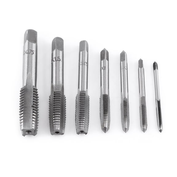 Yajisi Adjustable Tap Wrench Set with Metric Thread M3 M4 M5 M6 M8 M10 M12 Insert Screw Taps Heavy Duty Machinist Hand Tool for Wood Plastic Aluminum Threading (3.54 inches / 90 mm Length)