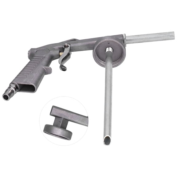 Yajisi Aluminum Alloy Sandblast Guns G1/4 Male Thread Sprayer Airbrush for Coating Texturing Supplies Furniture Ships Machinery Heavy Duty Home Improvement Paint Sprayer (7.9 inches / 20 cm)